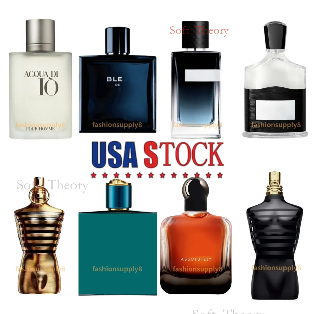 Cologne for Luxury Designer Long Lasting High Quality Mens Fragrance Popular Men Perfume Aftershave Inspired Daily Wear US Stock Fast Shipping