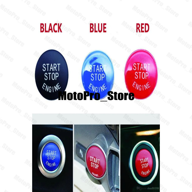 Car Engine Start Stop Switch Button Replace Cover Fit For BMW 1 3 5 7 F10 F15 F25 F30 F48 E60 E70 E71 E90 E92 E93 X1 X3 TLX87 X4 X5