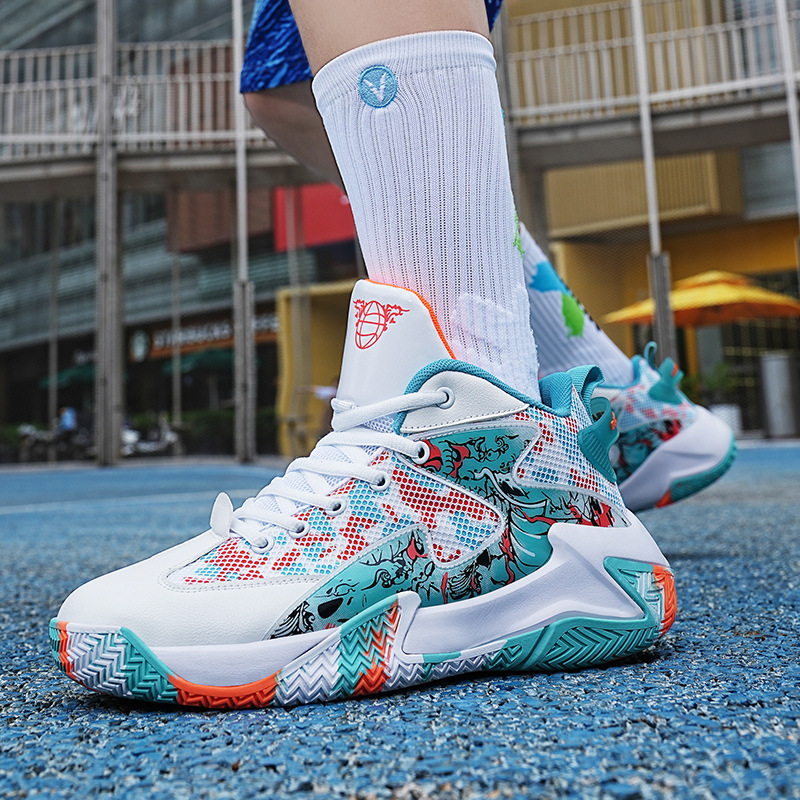 High-Quality Basketball for Men Test Running Exam Special Summer Free shipping Shock-Absorbing Sports Shoes