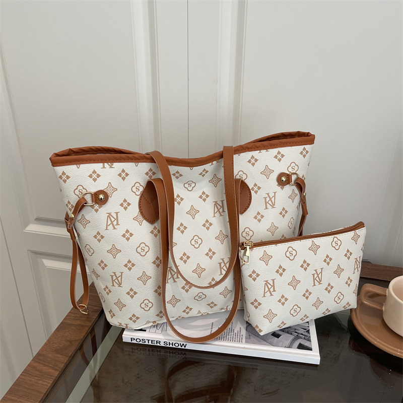 Free Shipping Worldwide luxury Trendy Street Style Women Handbags Simple Top Handle Multi Ways Wear Ladies Shoulder Bag