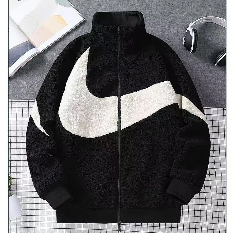 2026 Designer Mens Jackets Winter stand collar lamb wool Reversible coat Men/Women Outerwear Casual Tops Warm