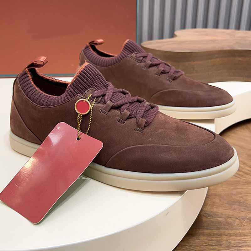 Sophisticated Man Soho Walk Sneaker Comfortable Lightweight Leather Wool Padding Sports Shoes Suitable Autumn Winter Travel Perfect Match