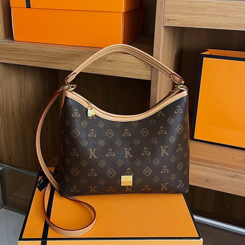 Free Shipping Worldwide luxury Soft Surface Korean Ladies Handheld Bag Plain Color Office Daily Top Handle Shoulder Purse new