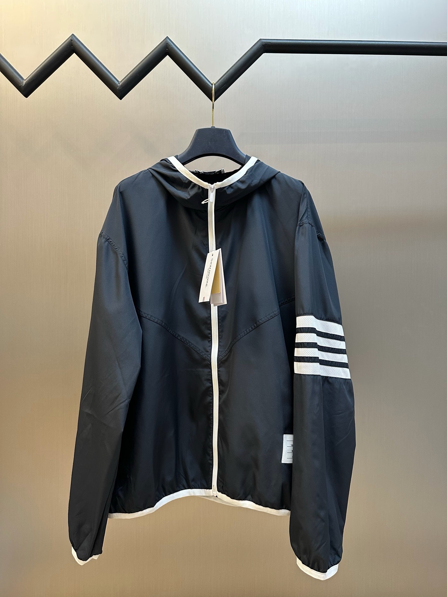Men's plus size Outerwear & Coats Sizehoodies hoodies suit hooded casual fashion color stripe printing Asian size wild breathable long sleeve a