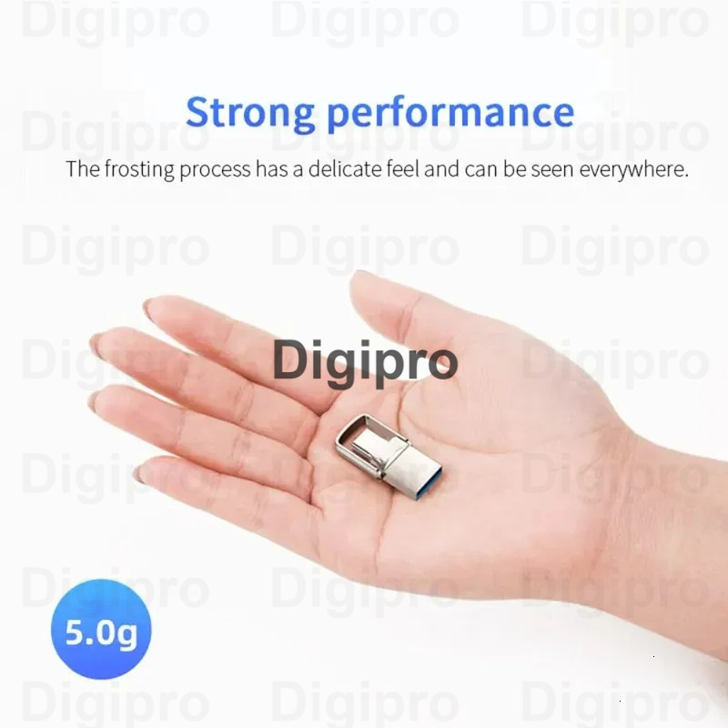 2Tb Metal U Disk 2025 2 IN OTG 1024Gb Flash Drive USB 1 512Gb 1Tb Pen Drives Memory XKW83 Stick Type C Adapter Gifts New 3