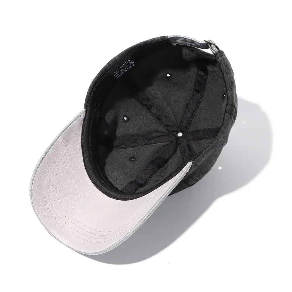 Outdoor Adjustable Vintage Baseball Hats Distressed Faded Caps Sunscreen Hats WASHED DENIM Cap 260710BJ