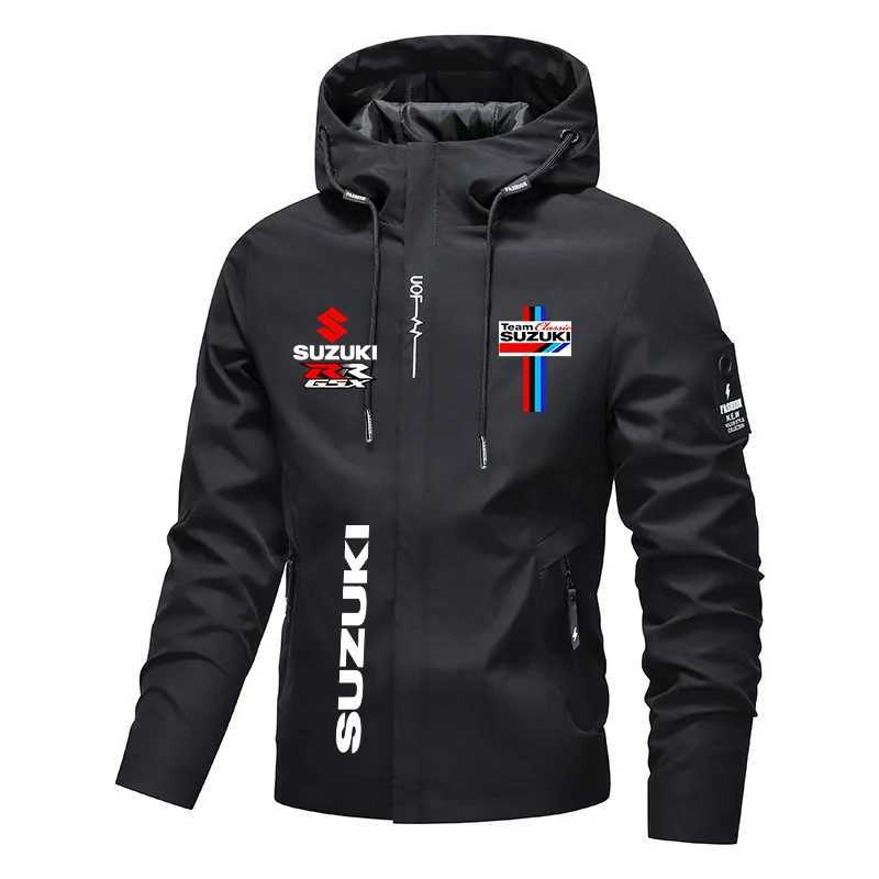 Mens Windproof Hooded Motorcycle Jacket 2026 Bestseller Suzuki High-Quality Autumn Winter Riding Sweatshirt T2607077OX2
