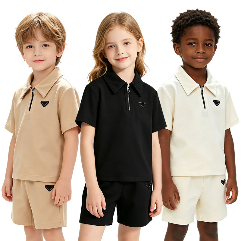 Kid Designer Clothes Kids Clothes Summer Baby 2Pcs Set Boys Girls Suit Sport Children Suits Boy Clothing Sets T Shirt Short Pants Outfits Kids Set