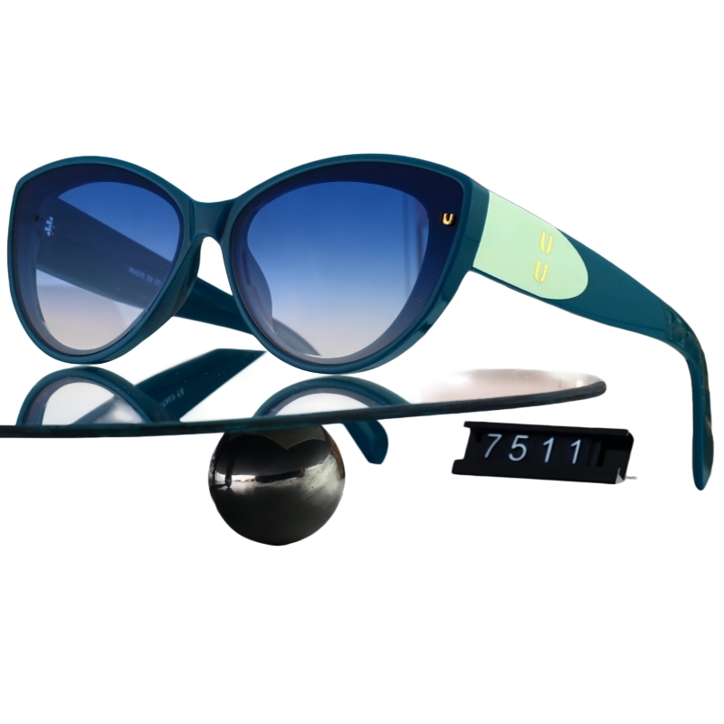 2026 lunettes de nouveau style, lunettes de soleil en forme de chat, lunettes de soleil décontractées, style défilé de mode résistant aux UV, mar