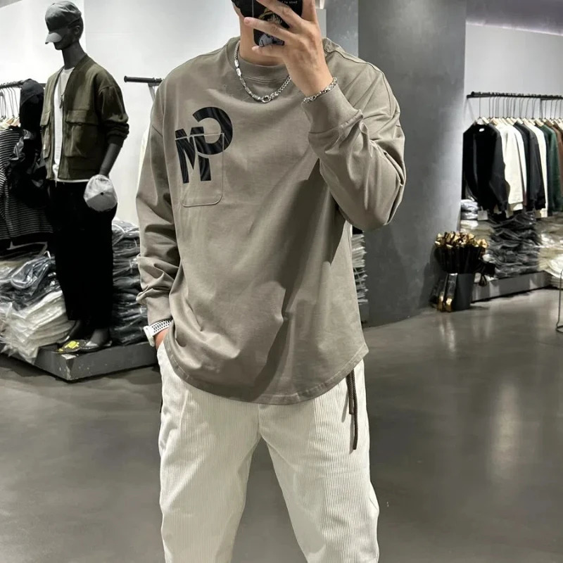 Letter Contrasting Loose Hoodie for Men and Women Tailcoat Long Sleeved Pullover Sportswear Fashionable Tshirt 260630BANJIA