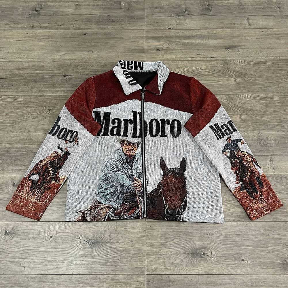 Marlboro Designer Jacket Long Sleeve Zip Up New 3D Sweatshirt From Shopee Reindeer Hiphop Y2k Winter Coats Letter Print Sweathoodie 753