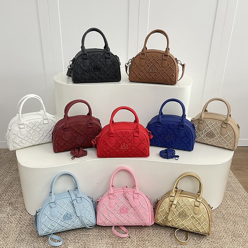 Free Shipping Totes Light luxury Minimalist Hard Case Women Handheld Bags Detachable Cross Strap Office Commute Top Handle Purse