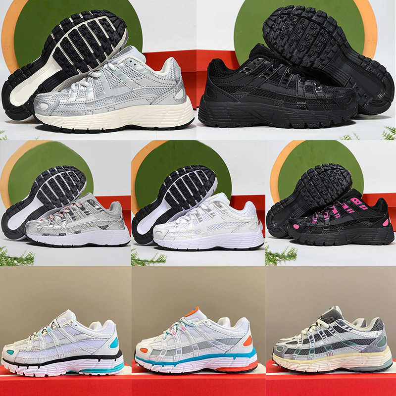 P6000 kids Shoes Toddler Designer Athletic Children Sneaker Triple White Black Gold Red Laser Blue girls boys kid Child Outdoor trainer Sports EUR 2