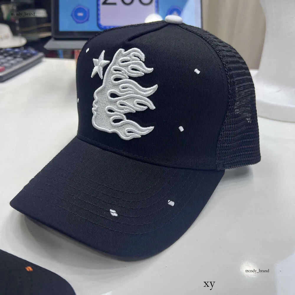 Designer American Street Helllys Series Hot Diamond brodé sport décontracté casquette de baseball visière unisexe Starlys 619 403
