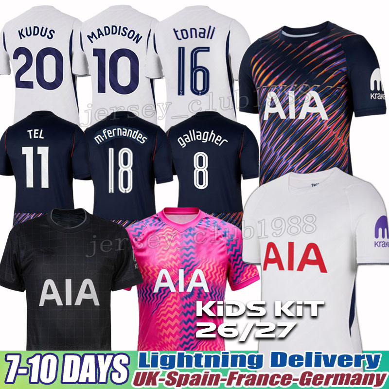 tottenham 26 27 SOLANKE Xavi VAN DE VEN MADDISON KULUSEVSKI Soccer shirt RICHARLISON ROMERO BISSOUMA 25 26 long sleeves Soccer Jerseys spurss tot-image-934325753