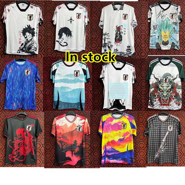 Fans version Japan 2024 Soccer Jerseys Cartoon ISAGI ATOM TSUBASA MINAMINO ASANO DOAN KUBO ITO WOMEN KIDS KIT 24 25 Japanese Special uniform Foot-image-997734789