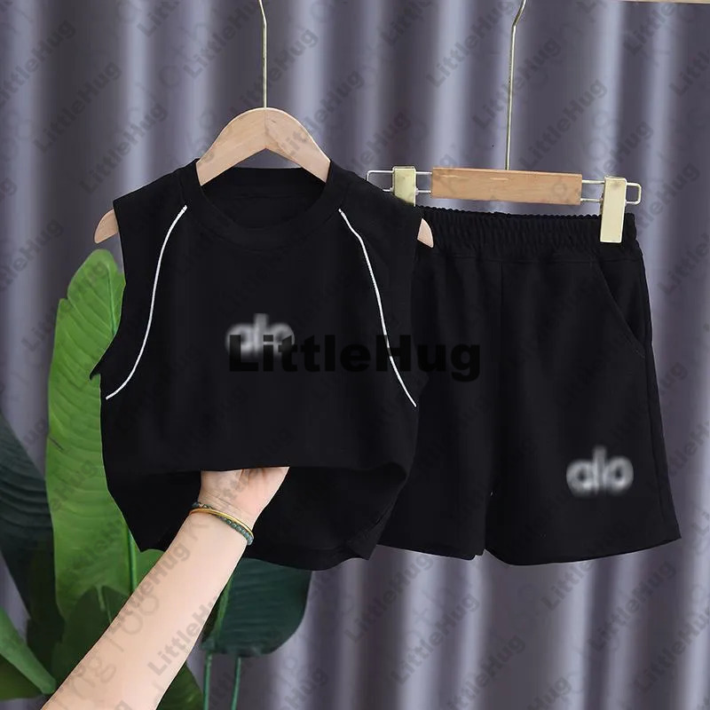 Designer HOT 6 Styles Logo Sets Kids Clothes Suits Girl Boy LXY91 Clothing Summer Infantis Baby Sets Chlidren Sport Suits 90 150