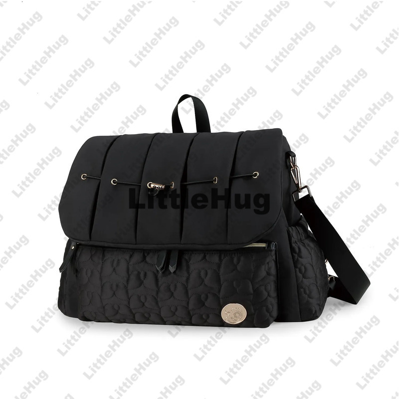 Diaper Bags Cotton LXY91 Quilting Waterproof Multifunctional Mother And Baby Bag Backpack Car Hanging To Send Urine Pad Easy Carry 231007