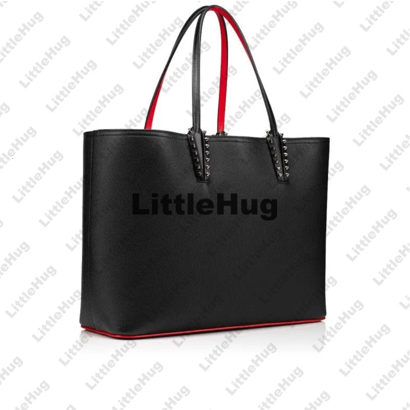 Cabatatotes Bags LXY91 5A Mirror Quality Designer Womens Fashion Leather Black Handbags Tote Cabatabag Two Top Shoulder Handles Sneaker Sole Signatu