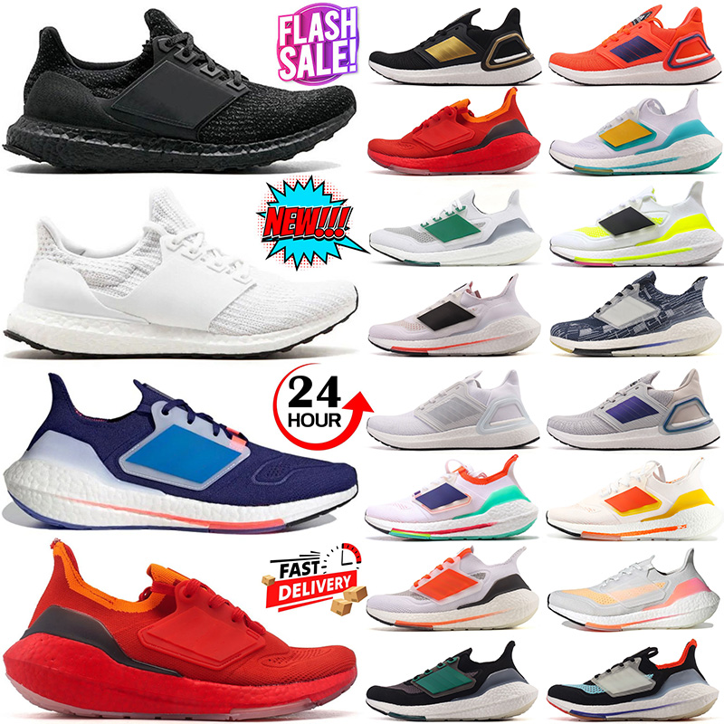 Ultra Boost UB 20 21 22 DNA 1 4 0 Laufschuhe Designer Damen Herren Trainer Outdoor-Sport-Turnschuhe Kern Schwarz Weiß Mint Rush Laser Rot Legacy Ind