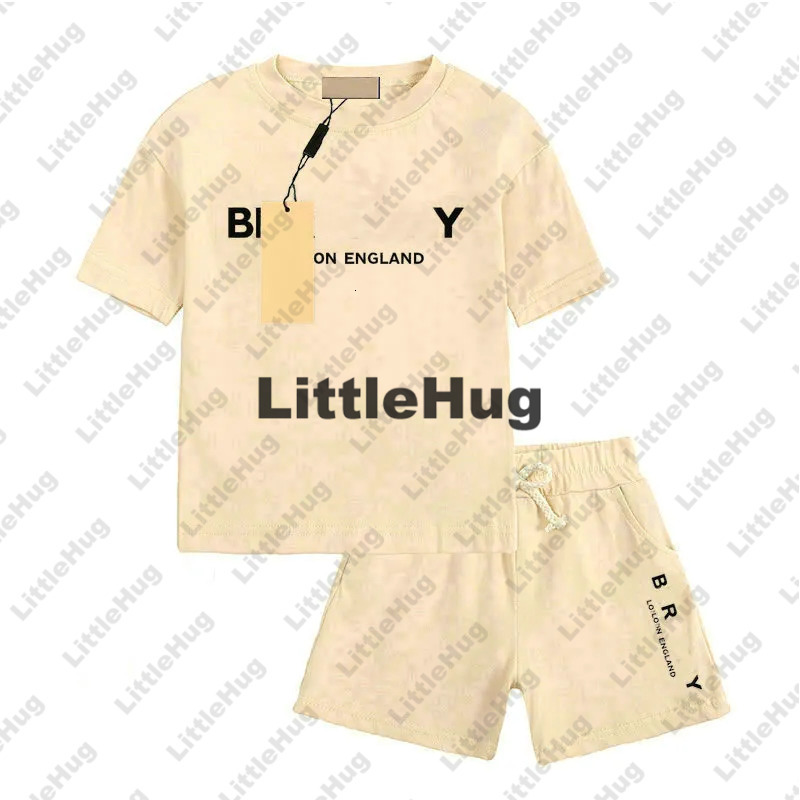 In Stock 13Years Designer Kids T Shirt Pants Set Luxury LXY91 Logo Children 2 Piece Cotton Clothing Baby Boys Girl Fashion Apparel Jx9b903