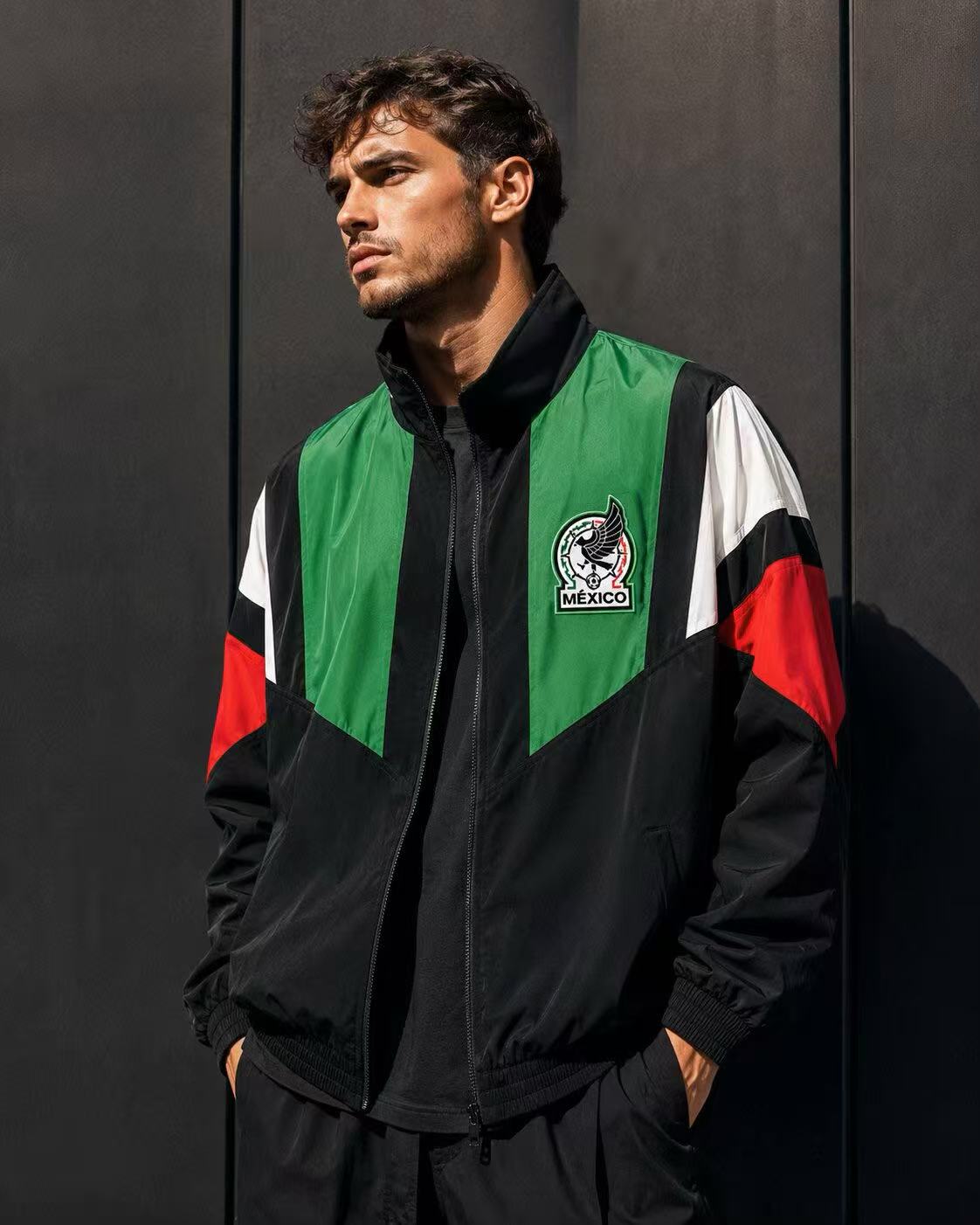 2026 Mexico World Cup Soccer Jersey away team song jacket 26 27 1986 Argentina soccer tracksuits long sleeve coat football shirt suit kit zipper