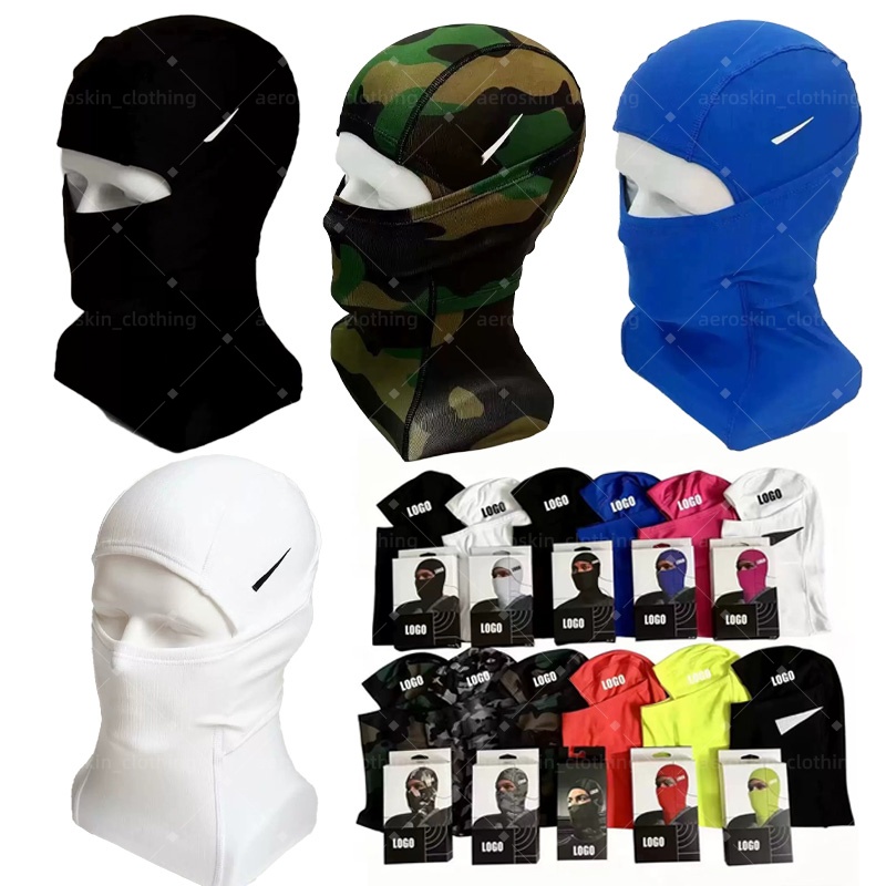 Outdoor Cycling Riding Headgear Sports Face Mask Designer Ski mask Neck Gaiter Head Beanie Elastic Breathable Soft Men And Women Masks