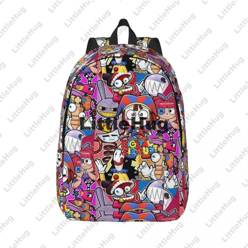 The Amazing Digital Circus Cartoon Anime Game Backpack Middle High College School Student Bookbag LXY91 Men Women Daypack Outdoor L260512ty1s