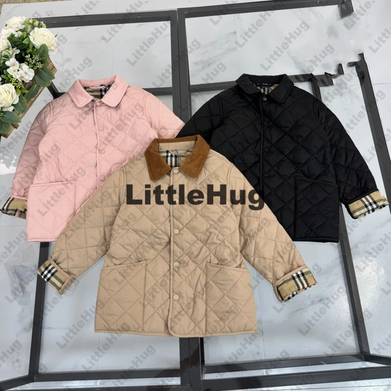 Children's LXY91 Down Coat Designer Boys And Girls High Quality Kids Jacket Coat Lapel Buttons Fall/Winter Style Children's Clothing Size