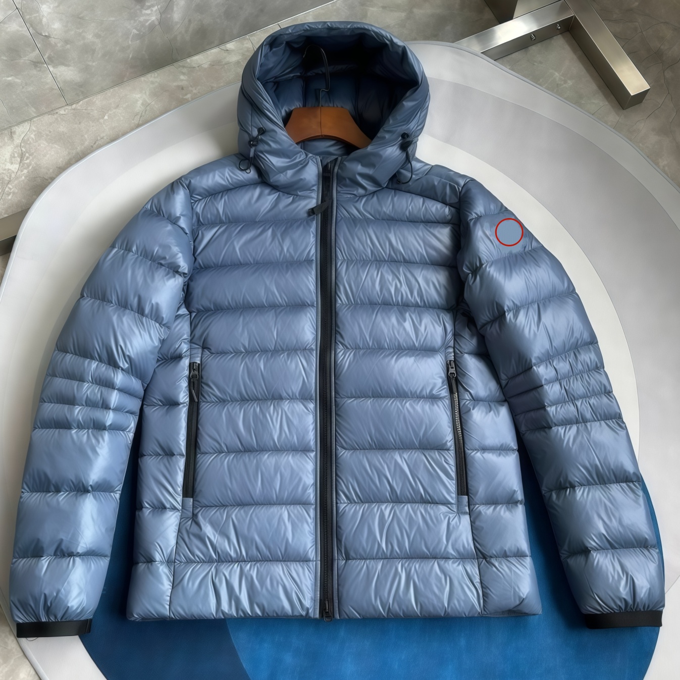 Canada designer puffer jacket Crofton Hooded Down Jacket unisex Lightweight Packable Puffer Coat Wind Resistant Warm Winter Down Outerwear jackets c