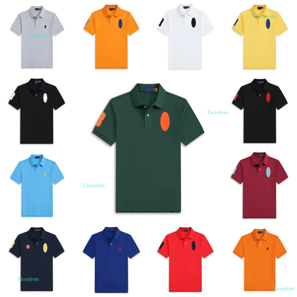 2026 New Men's Summer Cotton Polo Shirt gilet With Horse Logo Embroidery Loose Fit Breathable Casual Wear For Men & Women Free Shipping S 4XL 3