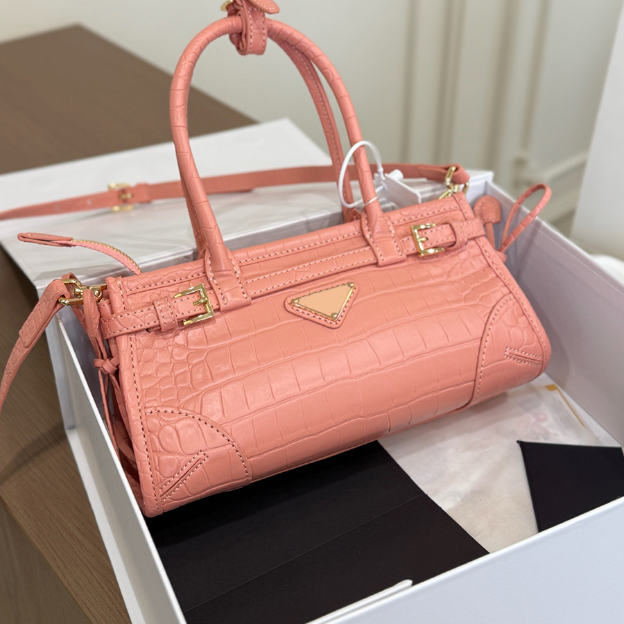 Designer Leather Tote Bag Triangle Marker Clutch Bag Woman Handbags Fashion Letter Shoulder Bags LuxuryMen Classic Bag Luxury Large Capacity Cros