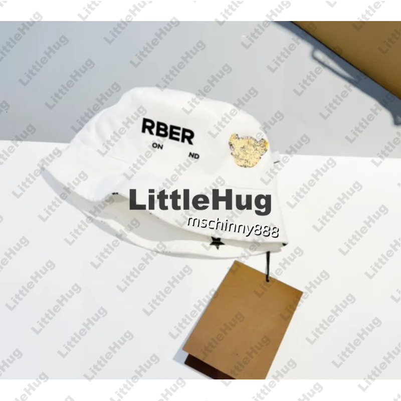 Children Baby LXY91 Designer Bucket Boy Girl Double Sided Fisherman Caps Kids Spring Summer Letter Logo Printed Infant Toddler Sun Hat Outdoor