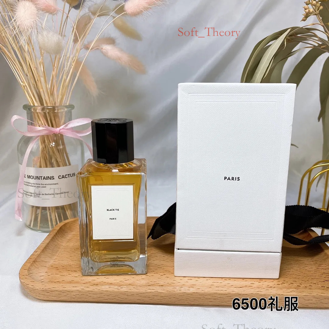 Luxury brand Perfume 100ml black tie fragrance cologne man women Dans Paris Reptile Francaise Long Lasting High Quality parfum spray fast shipping