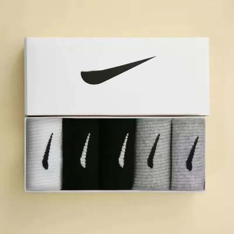 2026 Sport Brand socks designer men women socks white and black socks soft and breathable sports stockings men summer and winter
