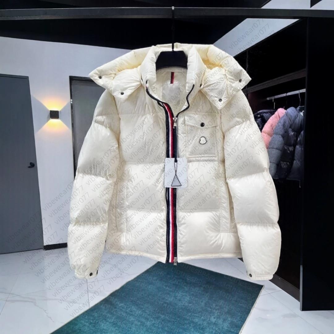 Puffer Down jacket Mens Parkas Outerwear Wyndham Windbreaker Jassen Outerwear Hooded Manteau Womens Embroidery Down Jacket Designer Coat Hiver Parka