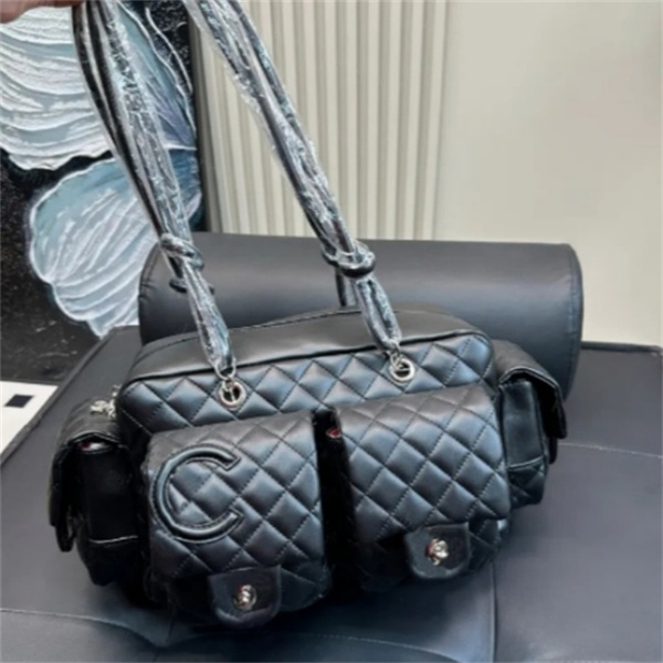 Fashion Evening Bags Luxury bowling bag Women's men's Designer underarm bags brand handbags outdoor hobo lady Genuine Leather shoulder bag