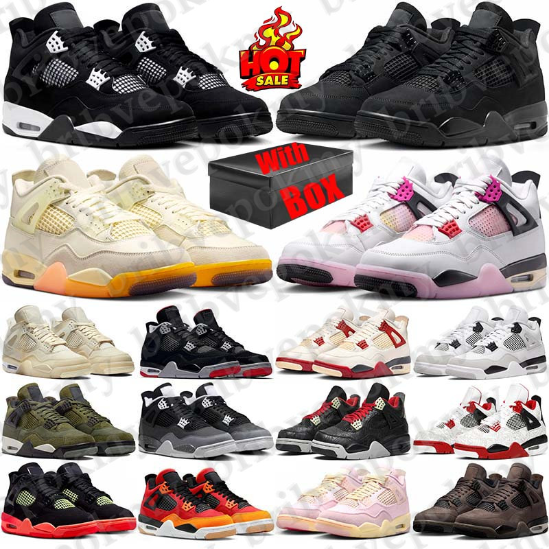 Free Shipping With Box Basketball 4 4s Designer Sport Shoes sneakers d h gate shoe black cats Comic Toro Bravo Valentine for mens womens 2026 traine
