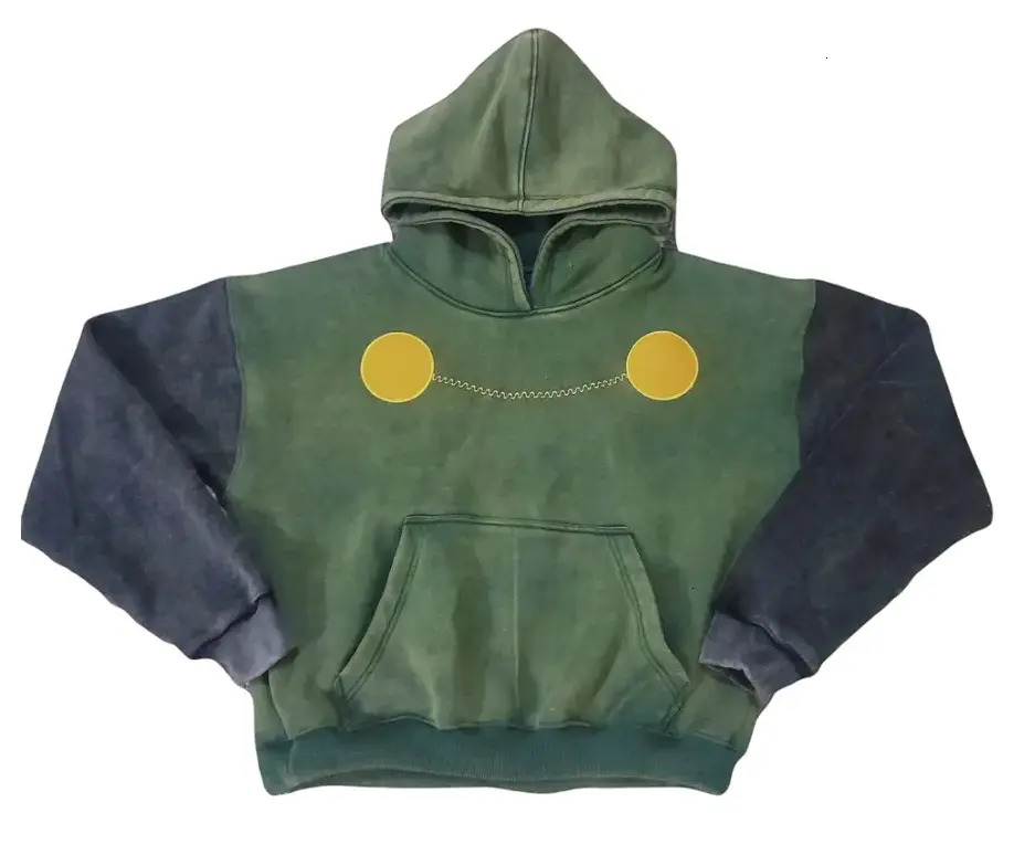 Plus Size oversized hooded Men's Hoodie Men's And Solid Color Washable Sweatshirts Personalized Design Of Loose Street Casual Asian Size B