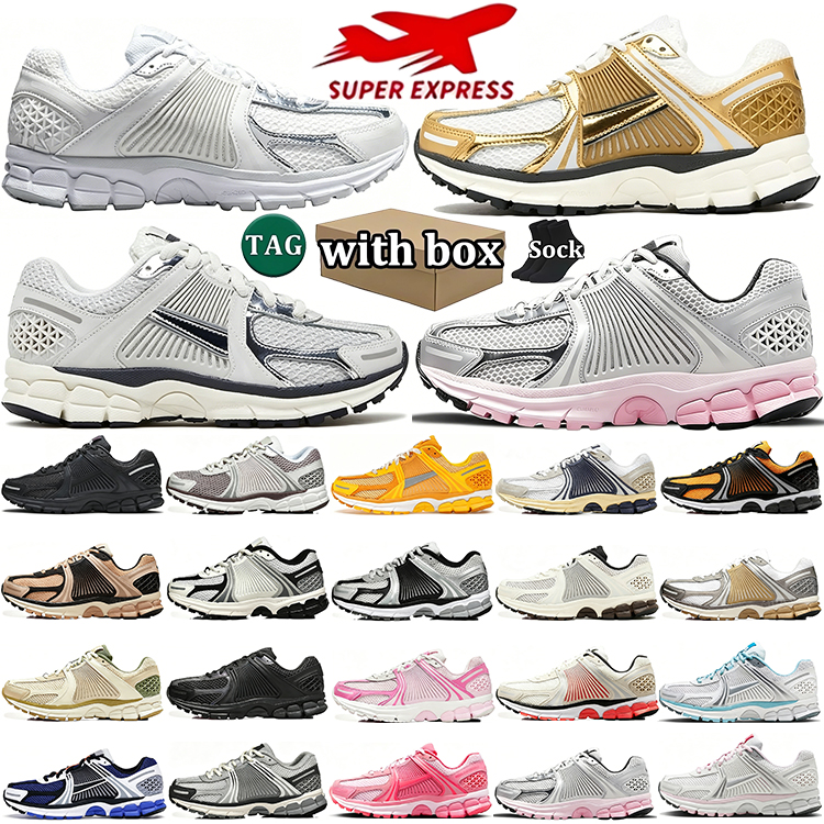 with box v5 metallic gold silver v5 designer Running mens shoes women photon dust pink veet brown yellow ochre anthracite black sesame sneakers Tenn
