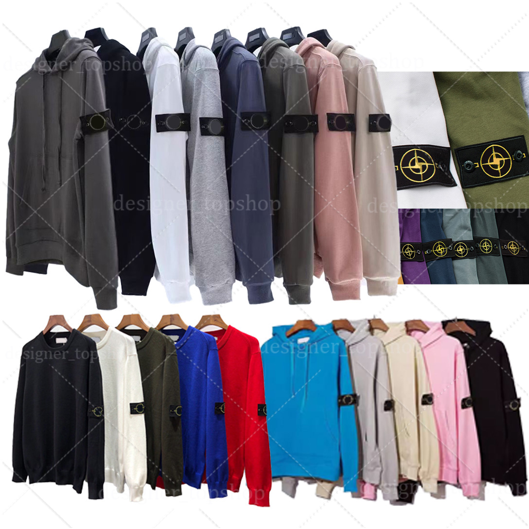 topstoneyHoodie cargo jumper men Designer Men's stone Hoodies Armband Vintage mens Classics Hooded Women printed fashion pants Cotton High Qual