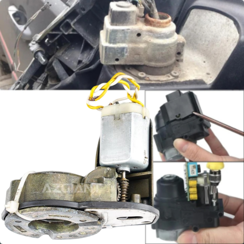 AZGIANT Mirror Auto Fold Actuator Electric Retraction Motor Assembly DIY Replacement Parts For 2006-2010 BMW 3 Series E46 X3 E83