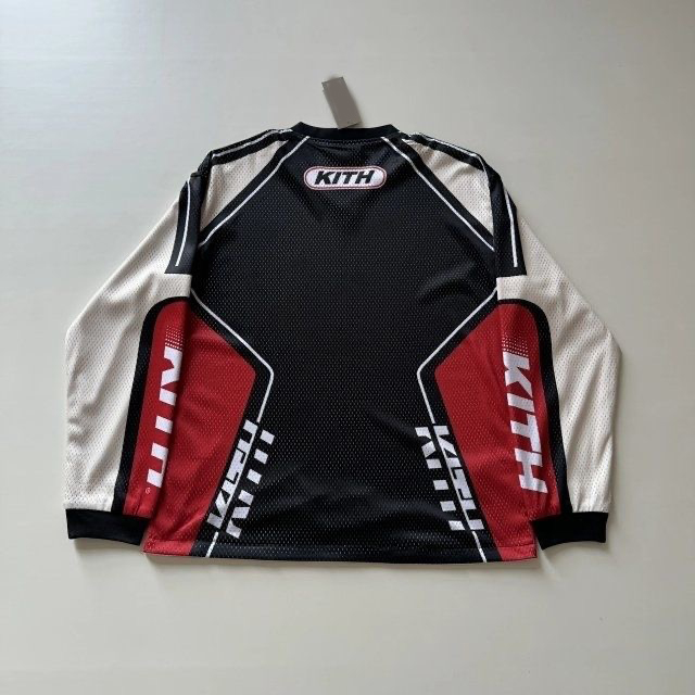 Designer Sweatshirts high quality long sleeved T shirt racing driver mesh jersey American retro pullover Loose casual men's women's tops