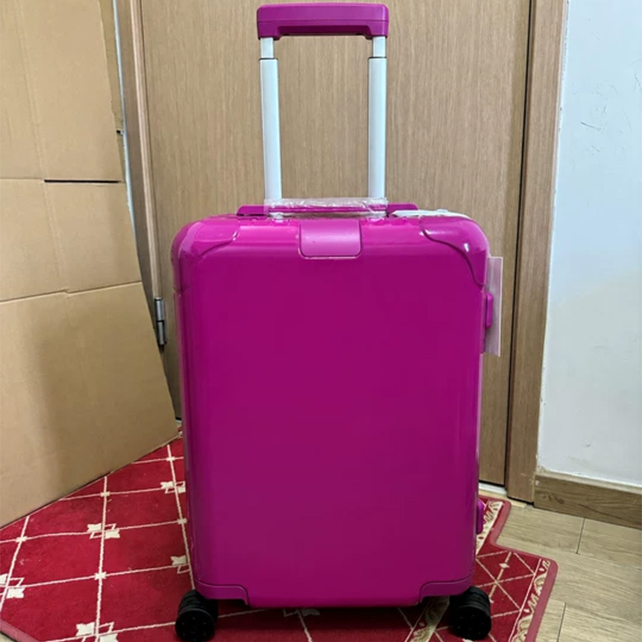 Aluminium Suitcase Designer Luggage with wheels Luxury Boxes Trolley Case Travel Bag Classic Suitcases Boarding Case Password Box-image-974235480