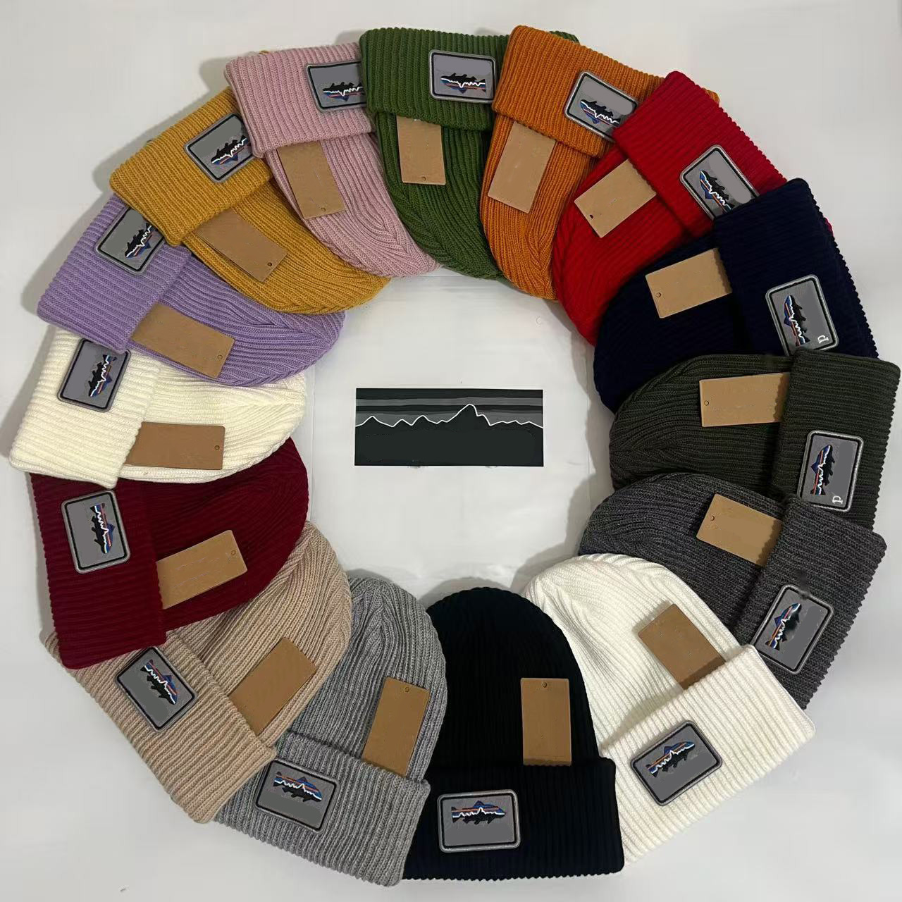 Designer Beanies Unisex Letters Black Casual Beanies Skull Hats Disc Ribbed Knit Merino Wool Hat Thermal Warm Ski Snowboard Winter Streetwear 202