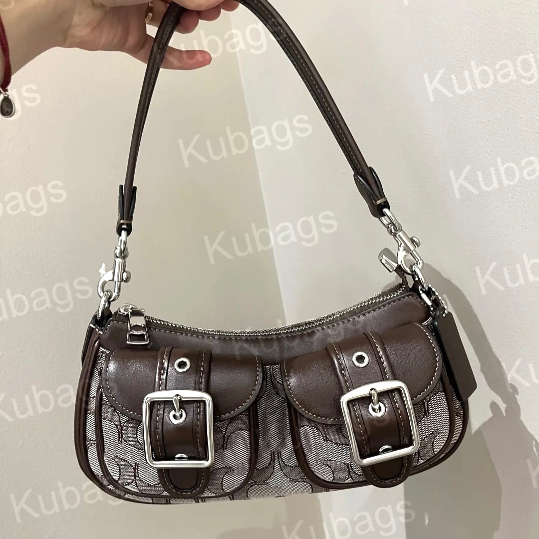 Women Designer C Ashton Bags Shoulder Crossbody Luxury Hobo High Quality Genuine Leather Summer Casual Beach Outfit Travel Totes Pures Wallet Bolso