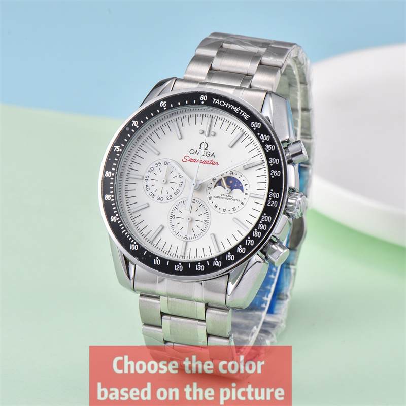 2026 Watch watches man watch clean factory super Men's Watch Fashion European Men's Quartz Business Trend Calendar Type Casual Wristwatch
