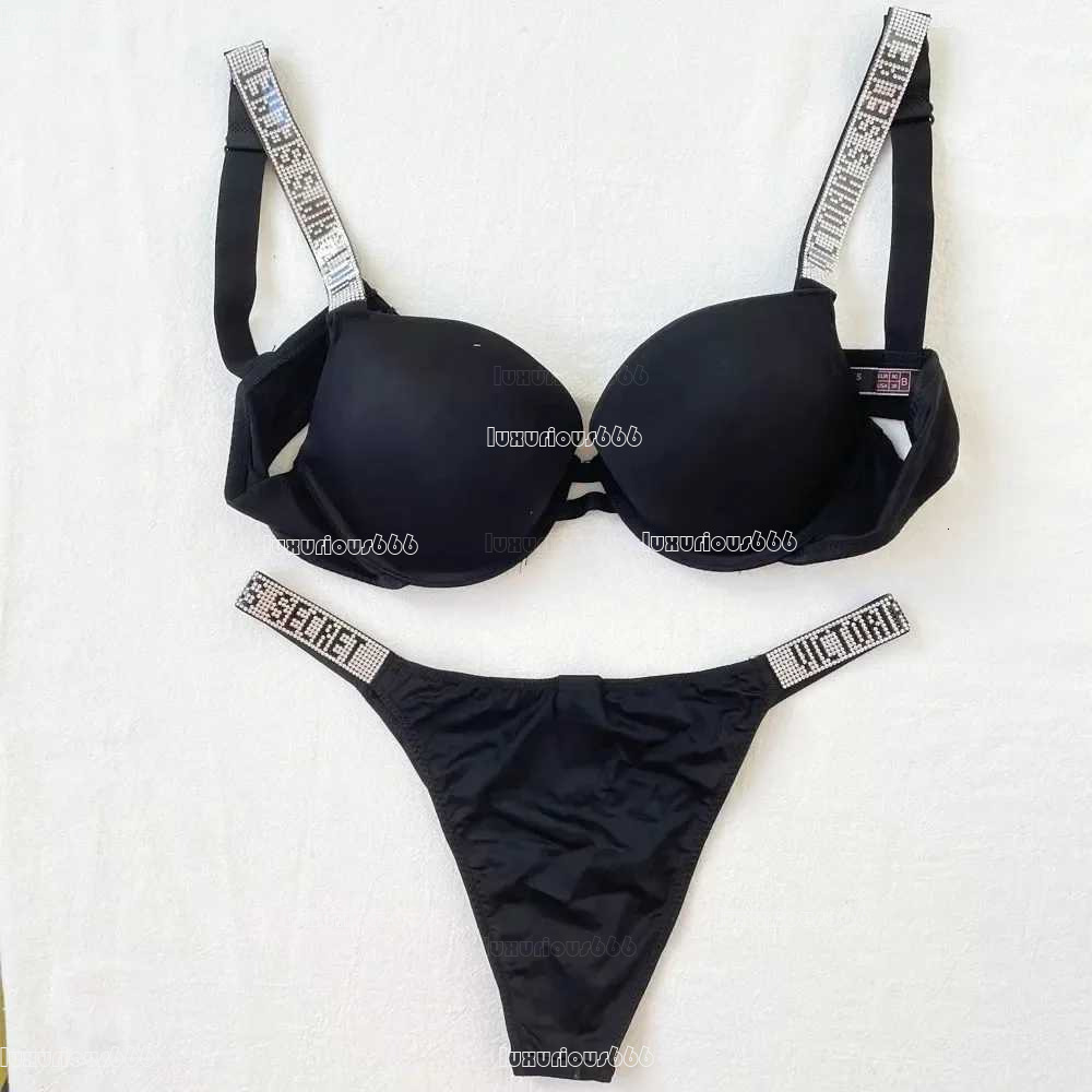 2026 new Victorialys secretlys Bra high quality Sexy Lingerie Comfort Women Set Push Up Bra Lingerie Set Female 2 Piece fashion Brand Underwear d93