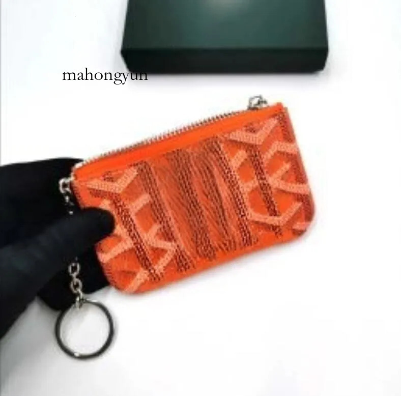 Designer Porte-clés Porte-monnaie Hommes Femmes Portefeuilles Clé Senat Nano Sac Toile imperméable Porte-monnaie Portefeuille sur chaîne Organisa