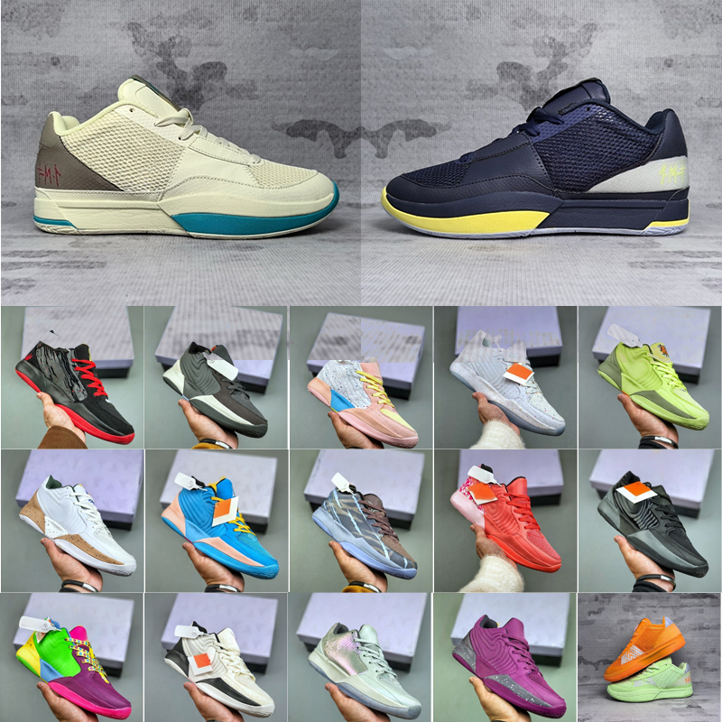 Ja 2 3 Light Show Enfants hommes femmes Chaussures de basket-ball Saint Valentin Ja Morant Prix d'entrée Cobalt Bliss Baskets noires Chaussures d